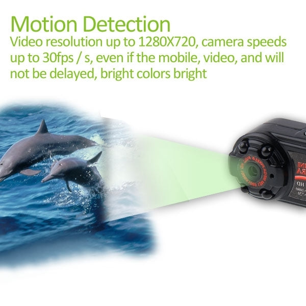 QQ6 Full HD 1080P IR Night Vision Mini DV DVR 12.0 MP Thumb Metal Camera Digital Video Recorder