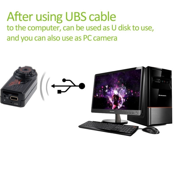 QQ6 Full HD 1080P IR Night Vision Mini DV DVR 12.0 MP Thumb Metal Camera Digital Video Recorder