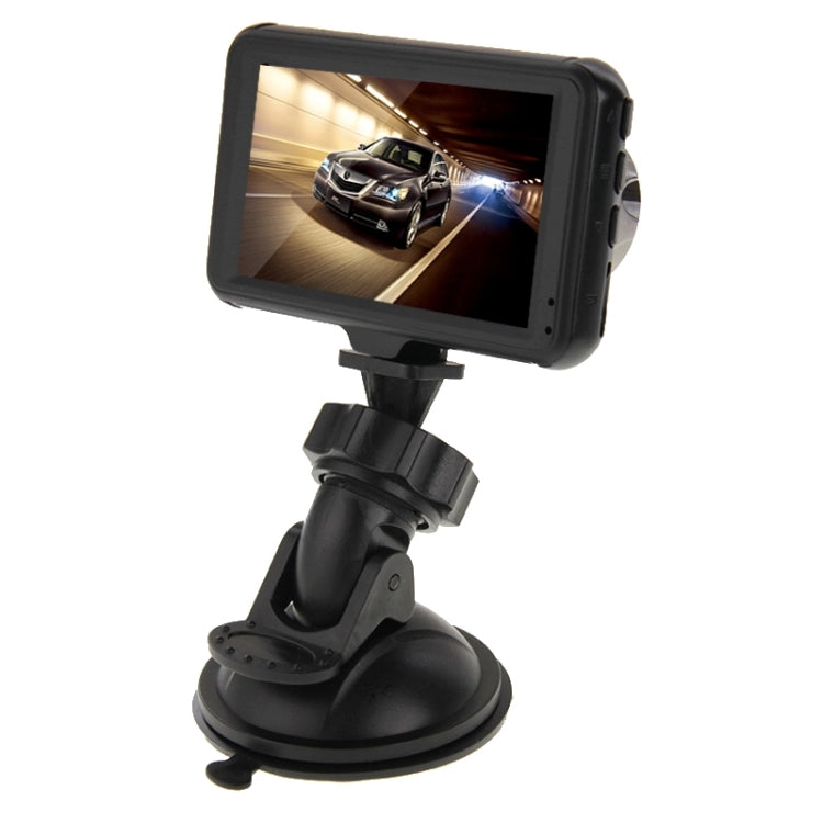 Full HD 1080P 3.0 inch Screen Display Car DVR Recorder, 170 Degree A+ Wide Viewing Angle Lens, Support Loop Recording / Motion Detection / G-Sensor Function