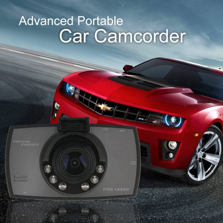 G30 Full HD 1080P 2.4 inch LCD Screen Display Car DVR Recorder, Novatek  Programs, Support Loop Recording / Motion Detection / G-Sensor / Night Vision Function