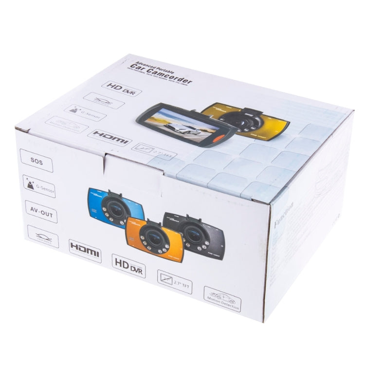 G30 Full HD 1080P 2.4 inch LCD Screen Display Car DVR Recorder, Novatek  Programs, Support Loop Recording / Motion Detection / G-Sensor / Night Vision Function