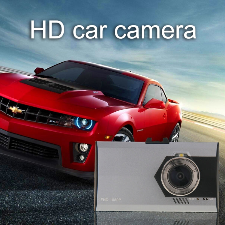 A8 Full HD 1080P 3.0 inch Screen Display Car DVR Recorder, 170 Degree Wide Angle Viewing, Generalplus 1248, Support Loop Recording / Motion Detection / G-Sensor Function