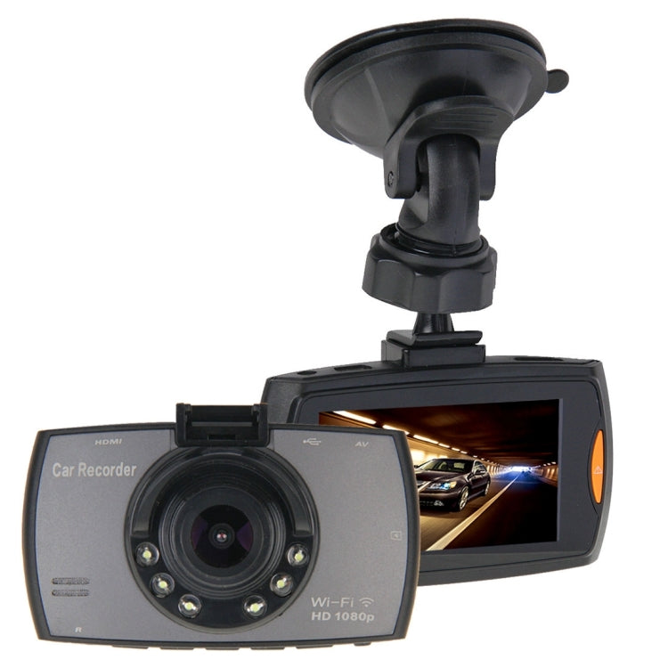 D828 Full HD 1080P 2.7 inch TFT Screen Display WiFi Car DVR Recorder, 170 Degree Wide View Angle Lens, Support Loop Recording / Motion Detection / G-Sensor Function
