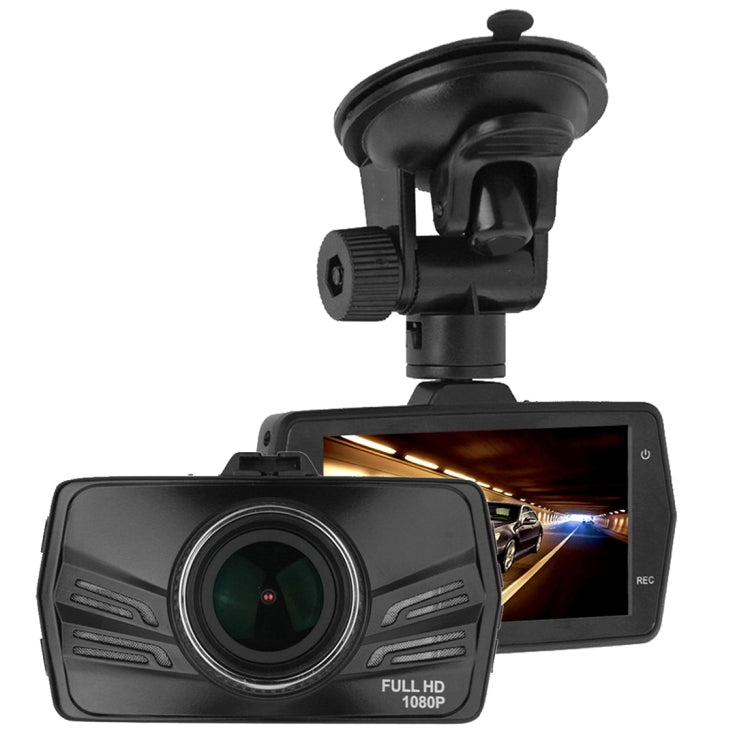 H619W Full HD 1080P 3.0 inch Screen Display Car DVR Recorder, 170 Degree Wide View Angle Lens, Support Loop Recording / Motion Detection / Night Vision / G-Sensor Function