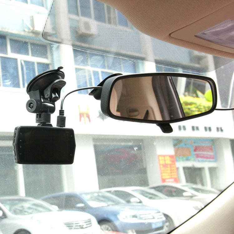 H619W Full HD 1080P 3.0 inch Screen Display Car DVR Recorder, 170 Degree Wide View Angle Lens, Support Loop Recording / Motion Detection / Night Vision / G-Sensor Function