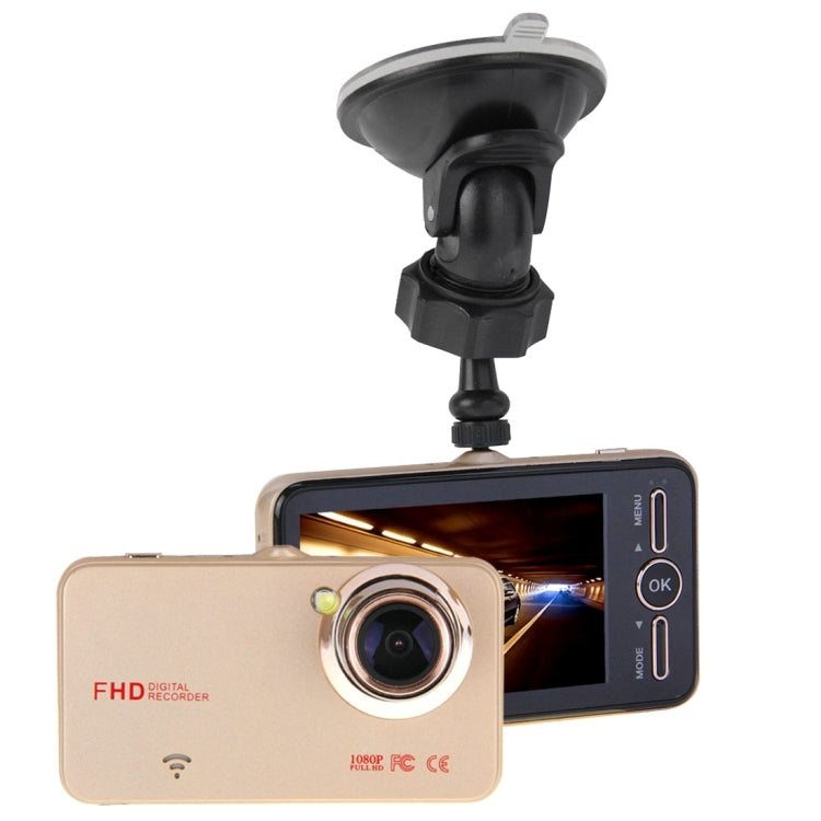H505 Full HD 1080P 2.7 inch Screen Display Car DVR Recorder, HD Super Wide View Angle Lens, Support Loop Recording / Motion Detection / G-Sensor Function