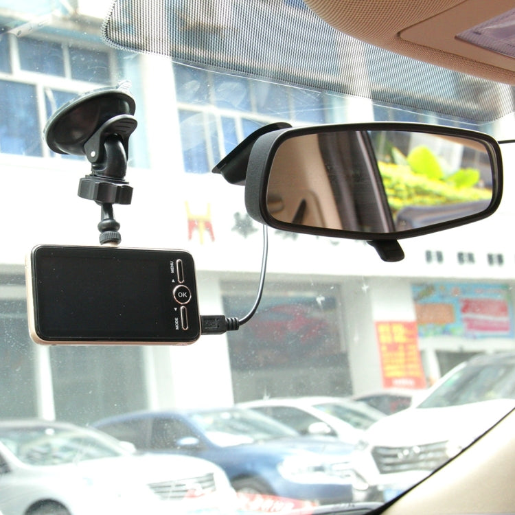 H505 Full HD 1080P 2.7 inch Screen Display Car DVR Recorder, HD Super Wide View Angle Lens, Support Loop Recording / Motion Detection / G-Sensor Function