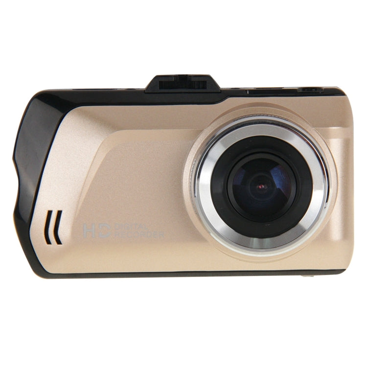 SD01 Full HD 1080P 3.0 inch Screen Display Car DVR Recorder, 120 A+ Grade Degree Wide View Angle Lens, Support Loop Recording / Motion Detection / Night Vision / SOS / G-Sensor Function