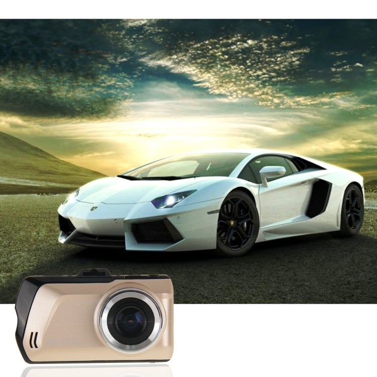 SD01 Full HD 1080P 3.0 inch Screen Display Car DVR Recorder, 120 A+ Grade Degree Wide View Angle Lens, Support Loop Recording / Motion Detection / Night Vision / SOS / G-Sensor Function