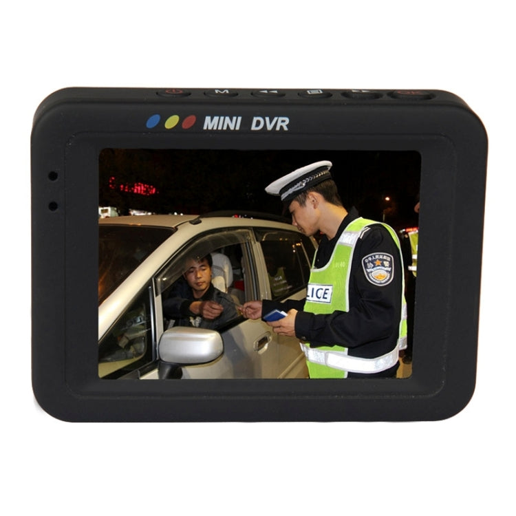 HD-608 HD 3.0 inch Display Portable MPEG-4 Mini DVR Law Enforcement Recorder
