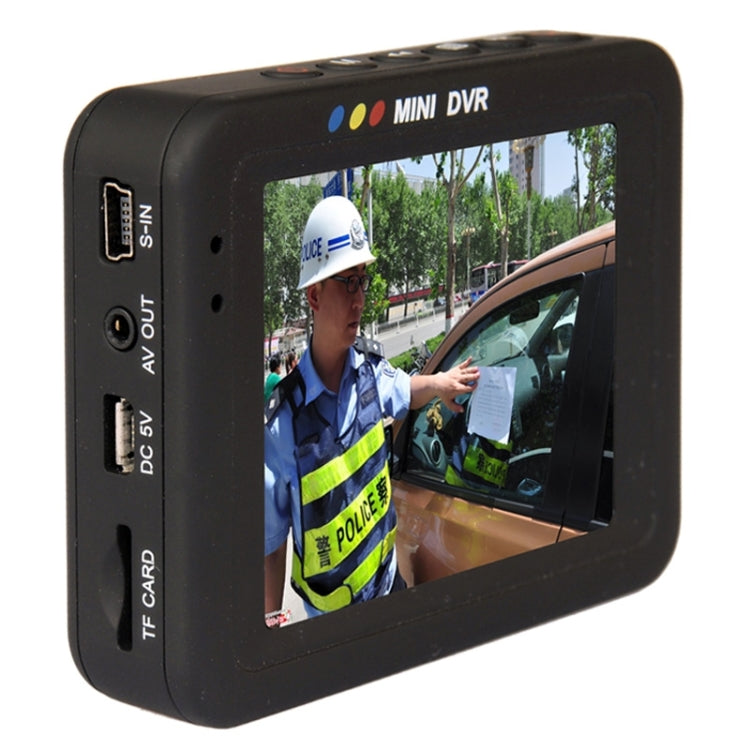 HD-608 HD 3.0 inch Display Portable MPEG-4 Mini DVR Law Enforcement Recorder