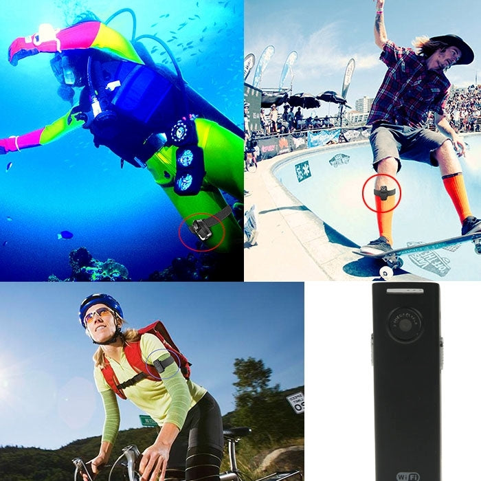 C100 High Definition Wireless P2P Pocket-size Mini IP DV / WiFi Camera / Camcorder