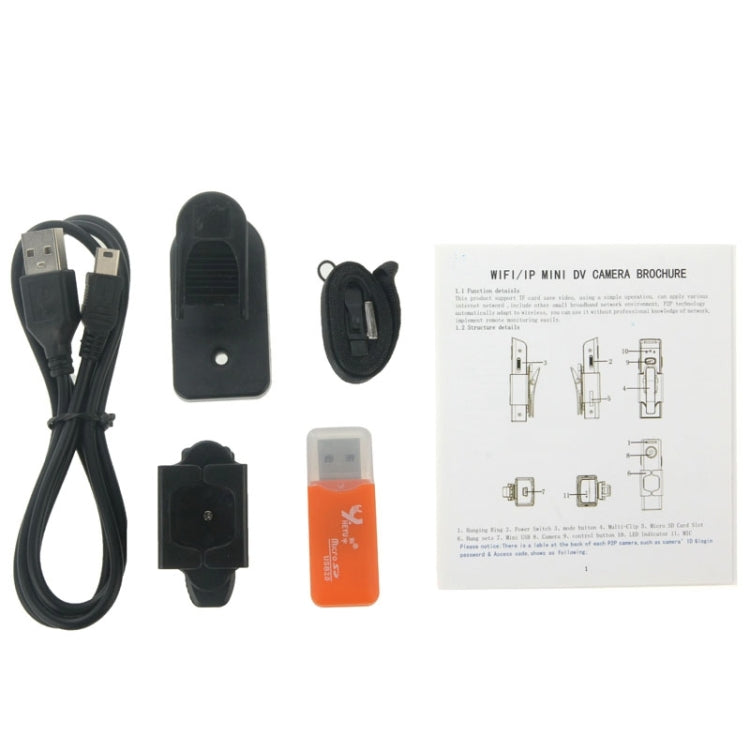 C100 High Definition Wireless P2P Pocket-size Mini IP DV / WiFi Camera / Camcorder