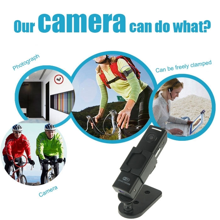 C100 High Definition Wireless P2P Pocket-size Mini IP DV / WiFi Camera / Camcorder