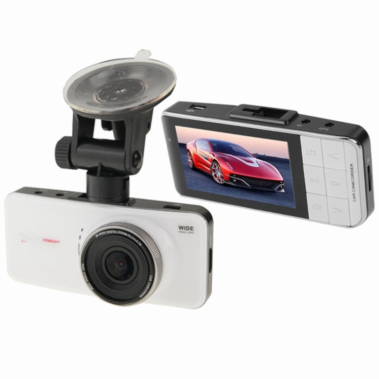 AT66 Full HD 1080P 2.7 inch Screen Display Vehicle DVR, 170 Degree Viewing Angle, Support Loop Recording / Motion Detection / G-sensor