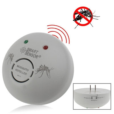 Ultrasonic Anti Mosquito Insect Pest Repeller (Only US Plug)(Grey)