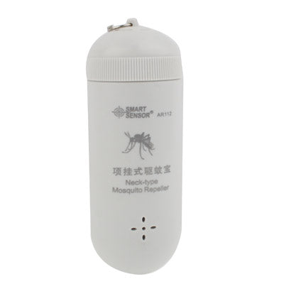 Neck-type UltraSonic Mosquito Repeller with Personal Alarm / Flashlight(Grey)