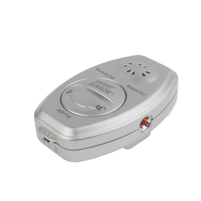 Watch Type Ultrasonic Mosquito Repeller(Silver)