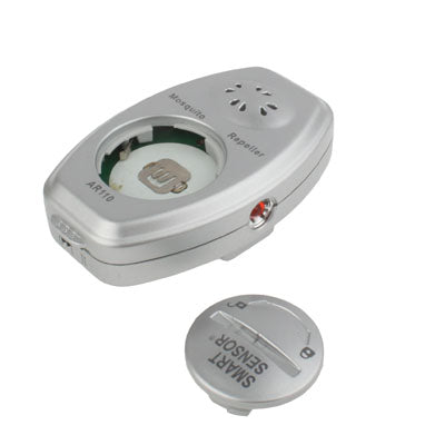Watch Type Ultrasonic Mosquito Repeller(Silver)