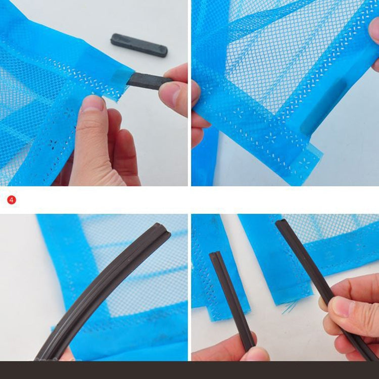 Stylish Magnetic Anti-Mosquito Soft Screen Door, Random Color Delivery