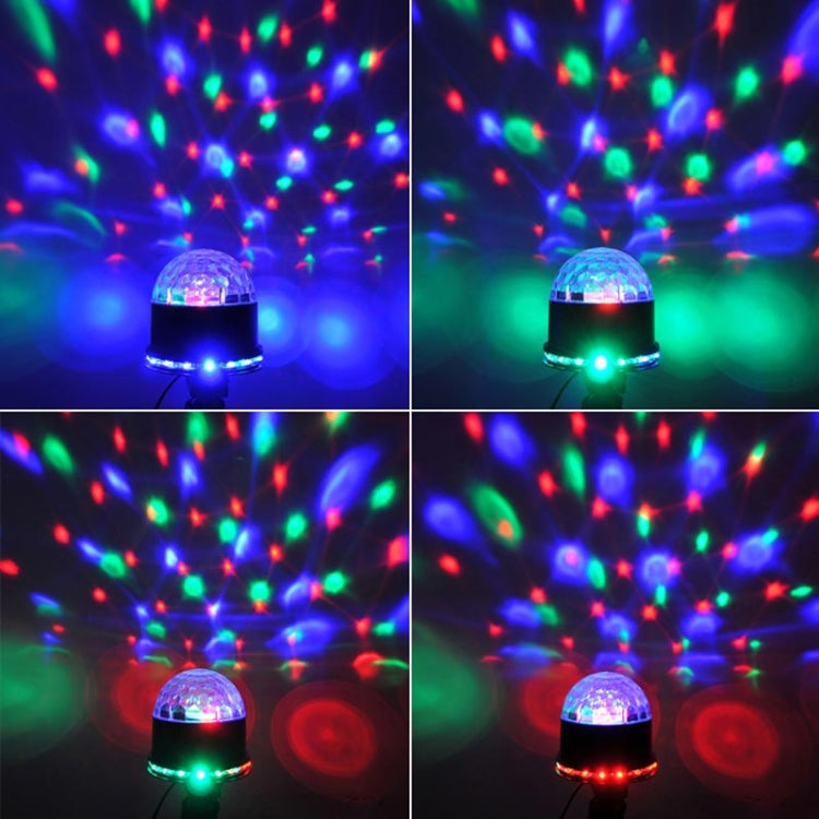 KX-D19  Magic Ball Stage Light, RGB LED with Sound Control Function