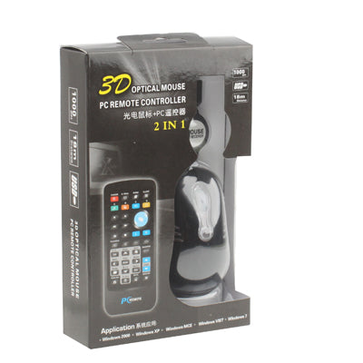 2 in 1 3D Optical Mouse / PC Computer Remote Controller