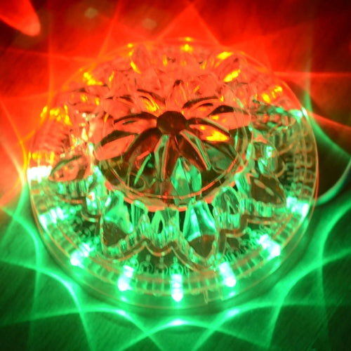 RGB 48-LED Voice-Activated / Auto Rotating Party Stage LED Light