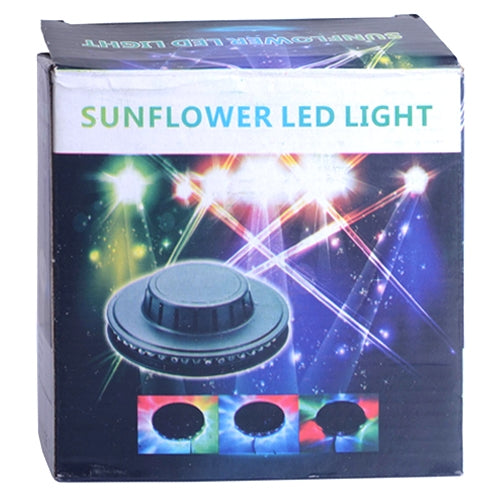 RGB 48-LED Voice-Activated / Auto Rotating Party Stage LED Light