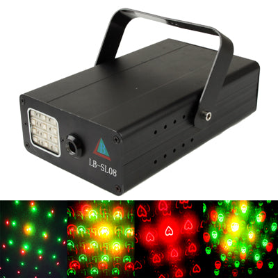 LB-SL08 Multifunction Disco DJ Club Stage Light, Twinkling Star 3-color, with Sound Active Function
