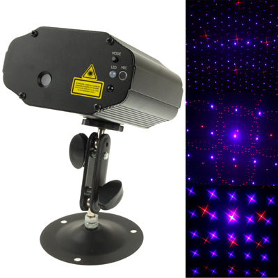 F300 2-color Multifunction Disco DJ Club Stage Light, Sound Active Function, with Holder
