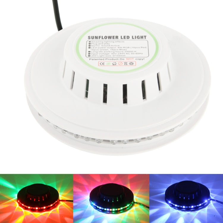 LED-P085 8W Sunflower LED Color Stage Light, S
