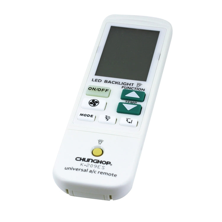 K-209ES Universal Air Conditioner Remote Control, Support Thermometer Function