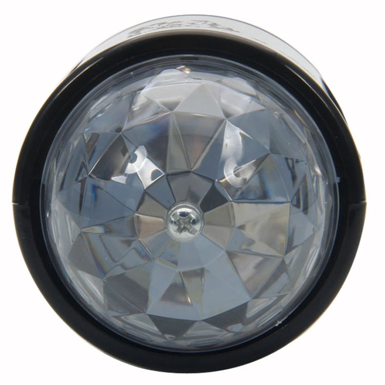 2 in 1 Handheld Two Control Modes Crystal RGB LED Stage Light Lamp + Flashlight Torch Light