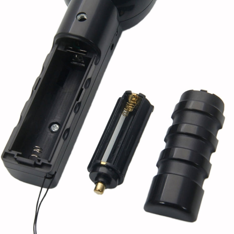 2 in 1 Handheld Two Control Modes Crystal RGB LED Stage Light Lamp + Flashlight Torch Light