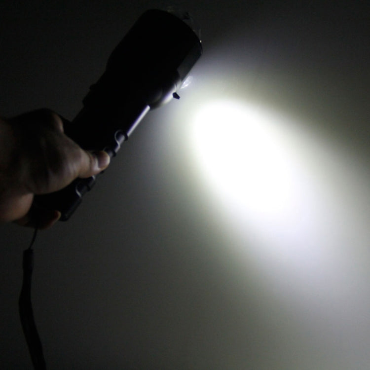 2 in 1 Handheld Two Control Modes Crystal RGB LED Stage Light Lamp + Flashlight Torch Light
