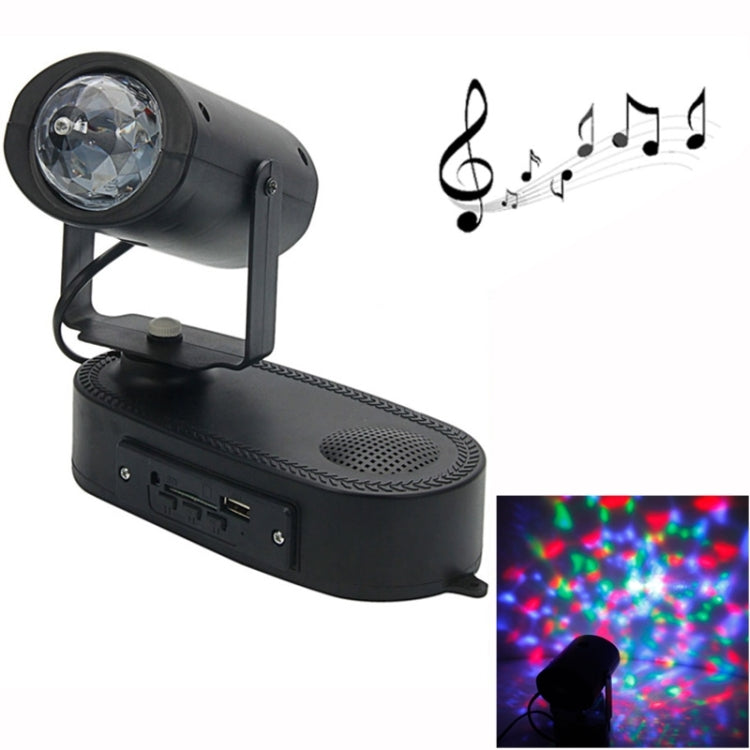 3W Moving Head Party Stage Light with MP3 Player Function & Remote Control