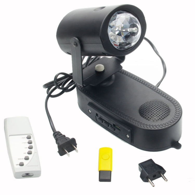 3W Moving Head Party Stage Light with MP3 Player Function & Remote Control