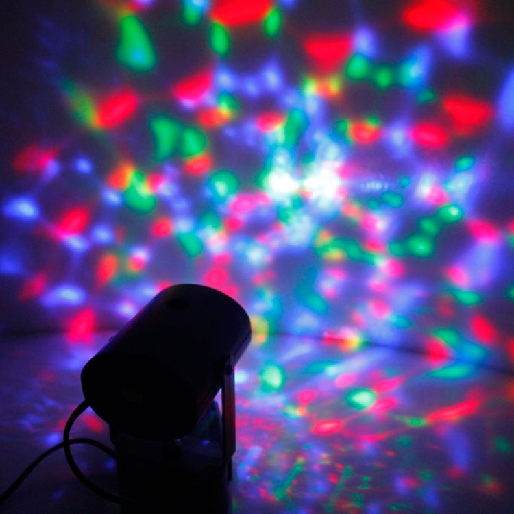 3W Moving Head Party Stage Light with MP3 Player Function & Remote Control