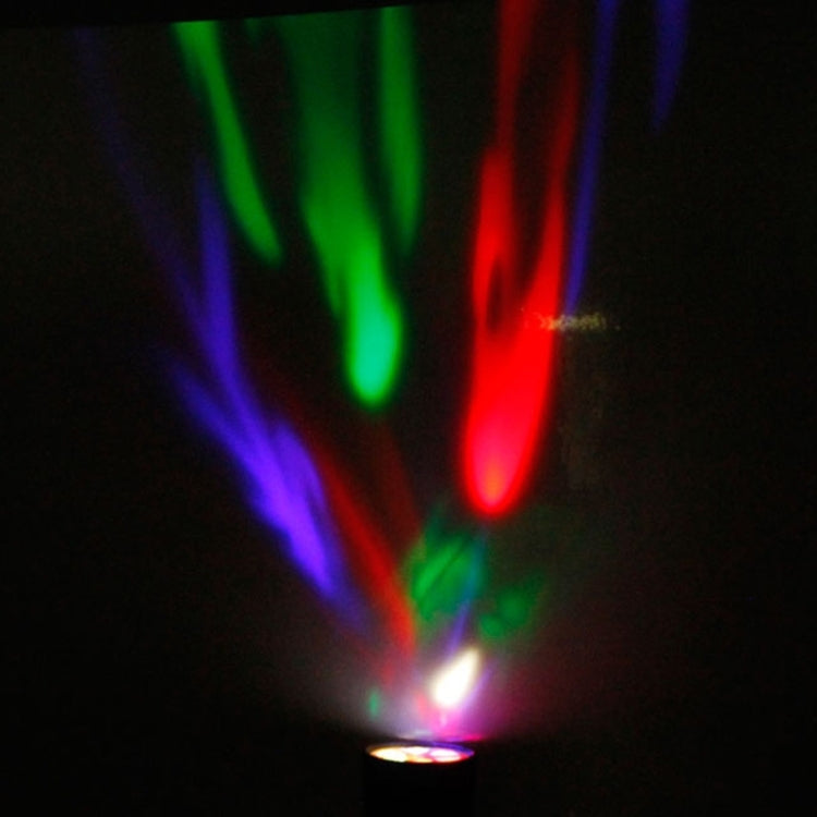 E27 4W LED Patterns RGB Stage Lights Lamp, AC 85-260V