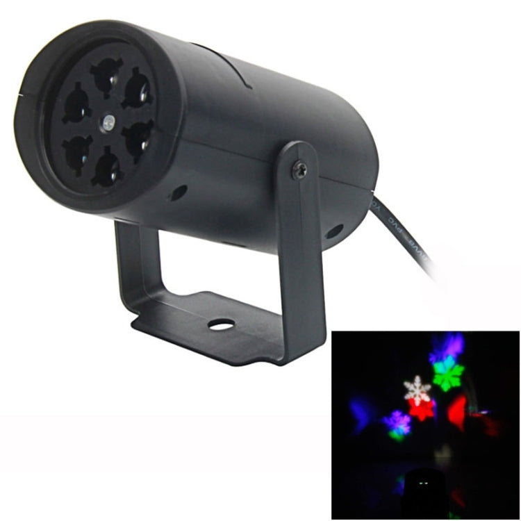 LT-W660 4W LED Stage Light Lamp, 4 Patterns, RGB Light, AC 85-260V / 50-60Hz