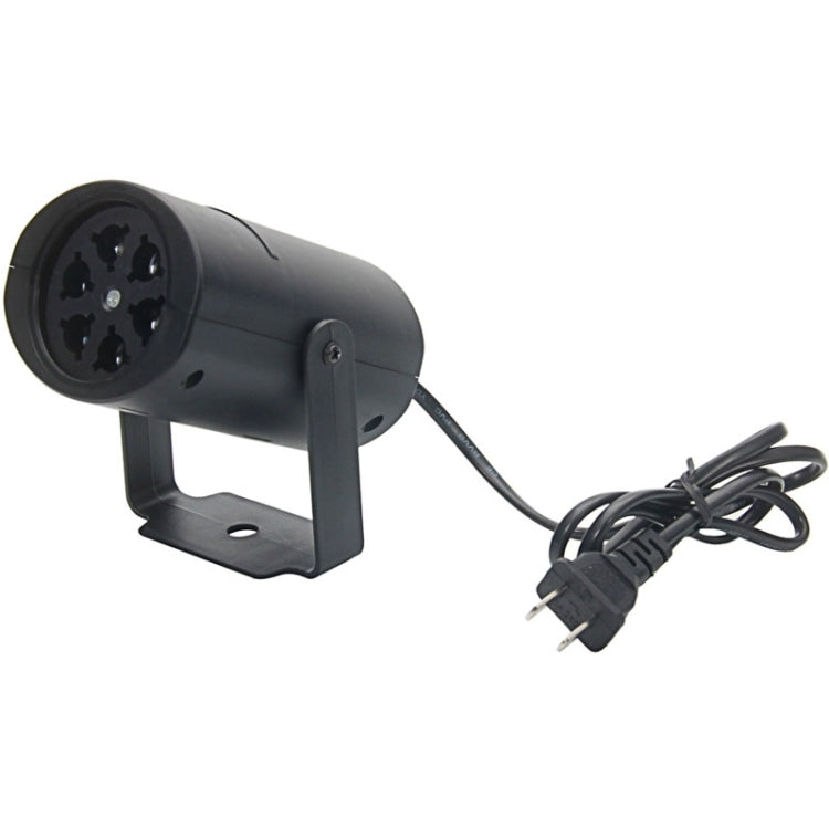 LT-W660 4W LED Stage Light Lamp, 4 Patterns, RGB Light, AC 85-260V / 50-60Hz