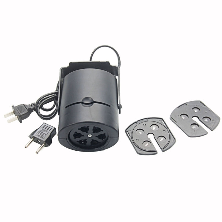 LT-W660 4W LED Stage Light Lamp, 4 Patterns, RGB Light, AC 85-260V / 50-60Hz