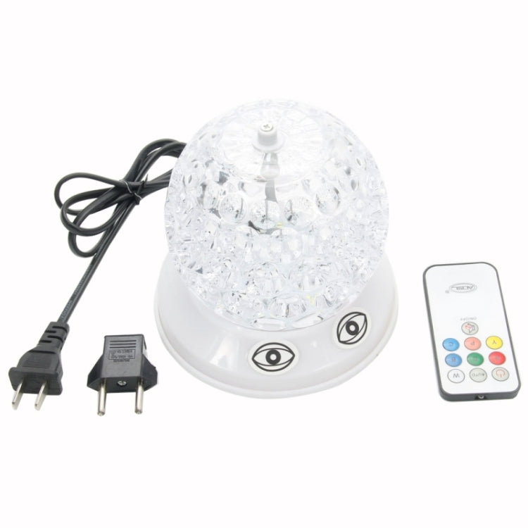 3W RGB Crystal Magic Ball Stage Lighting + 3W White Light LED Lamp