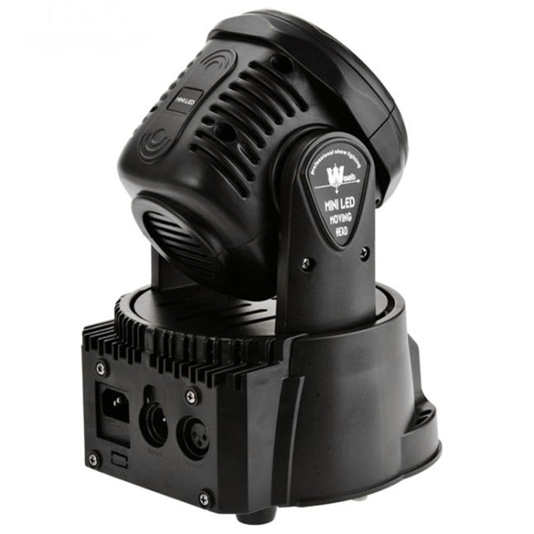 15W Moving Head Mix RGBW DMX512 4 in 1 LED Stage Light, 7 LED, Auto / Voice Control Mode