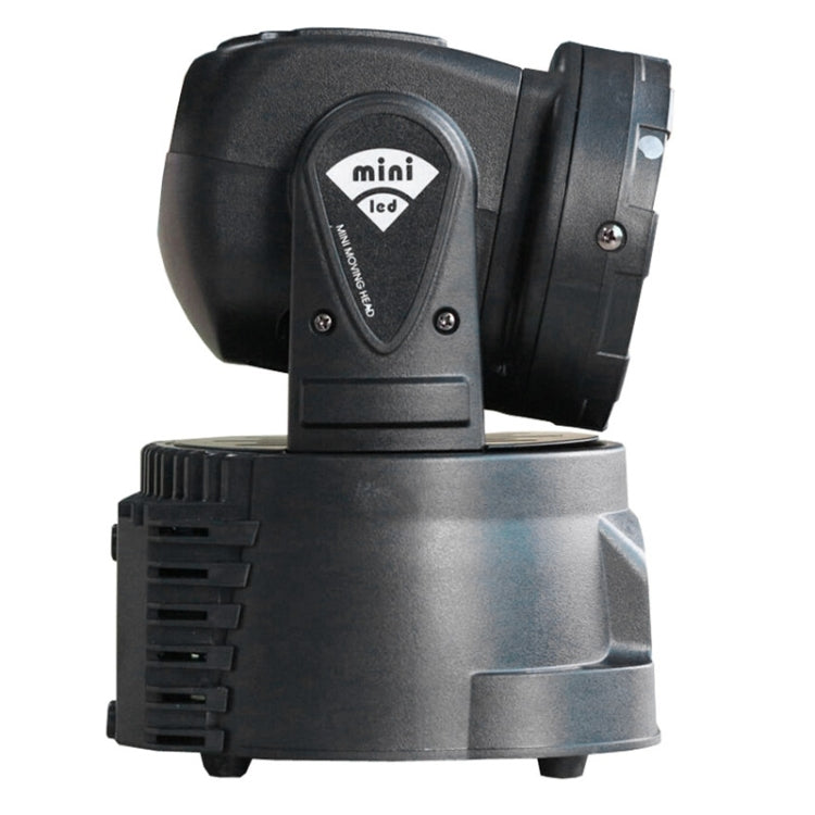 5W Moving Head Beam Light RGBW LED Stage Light, 18 LED, with 250V Fuses, Master / Slave / DMX / Voice Control Modes