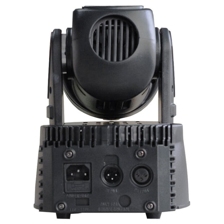 5W Moving Head Beam Light RGBW LED Stage Light, 18 LED, with 250V Fuses, Master / Slave / DMX / Voice Control Modes