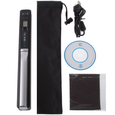 Scanner Portable Document & Image Scanner , 900dpi with JPG and Color / Mono File, 2xAA Alkaline Batteries Requirement