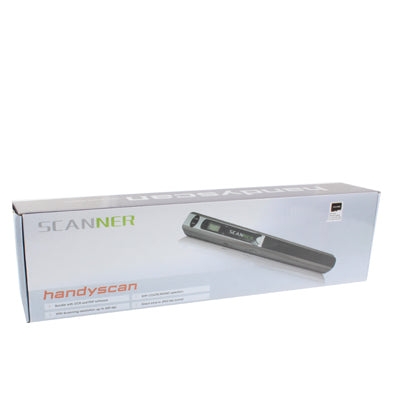 Portable Document & Image Handheld Scanner, Support TF Card(Black)