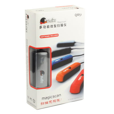 Multifunctional Magic Mini Scanner, Product size: 90.6x27.33x20.28mm (Grey)