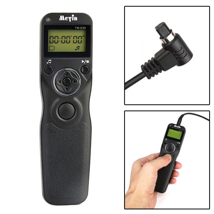 Timer Remote Control for Canon EOS 7D / 5D / 1D / 50D / 40D / 30D / 20D / 10D (TW-830 / N3)